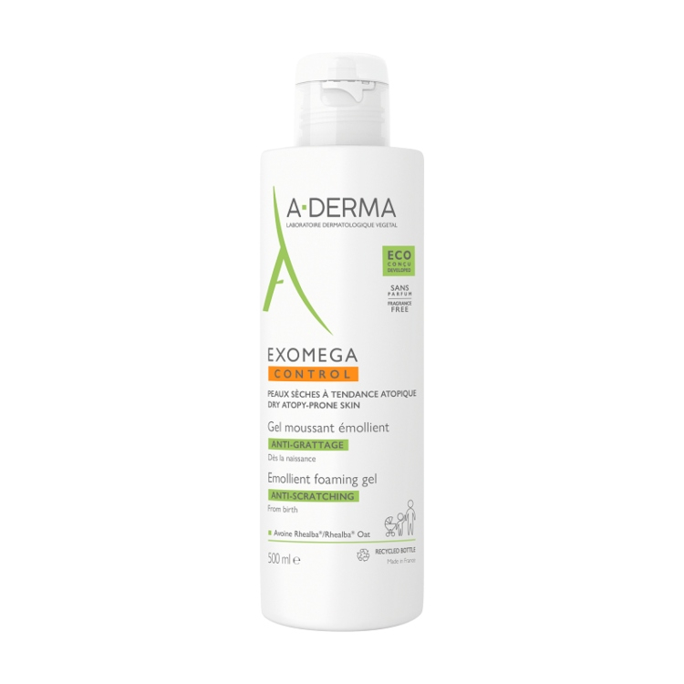 A-Derma Exomega Control penušavi gel 500ml